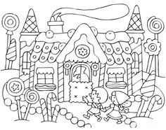Coloriage Hansel Et Gretel En Ligne Hansel Et Gretel En Images Séquentielles En Couleurs