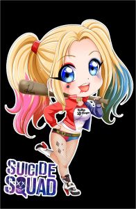 Coloriage Harley Quinn Kawaii Harley Quinn Chibi Png by Karis Coba Harley Quinn