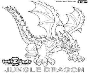 Coloriage Invizimals Dragon Coloriage Invizimals Dragon