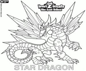 Coloriage Invizimals Dragon Dessin Colorier Invizimals Star Dragon