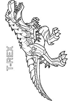 Coloriage Invizimals Tigershark Drawings to Print Invizimals Uescuela