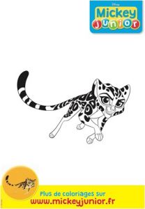 Coloriage La Garde Du Roi Lion Fuli Coloriage De La Garde Du Roi Lion Fuli Court Mickey Junior