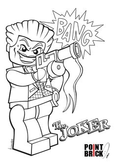 Coloriage Lego Harley Quinn Print Lego Iron Man Coloring Pages