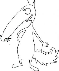 Coloriage Loup Auzou A Imprimer 191 Best Educ P Tit Loup Images On Pinterest