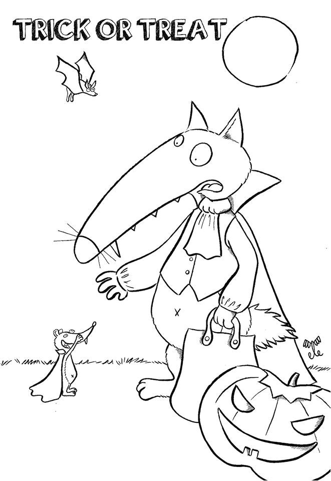 Coloriage Loup Auzou Automne Coloriage 3 Petits Cochons Az Coloriage