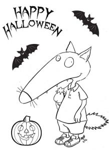 Coloriage Loup Auzou Halloween 778 Best Petit Loup Images On Pinterest