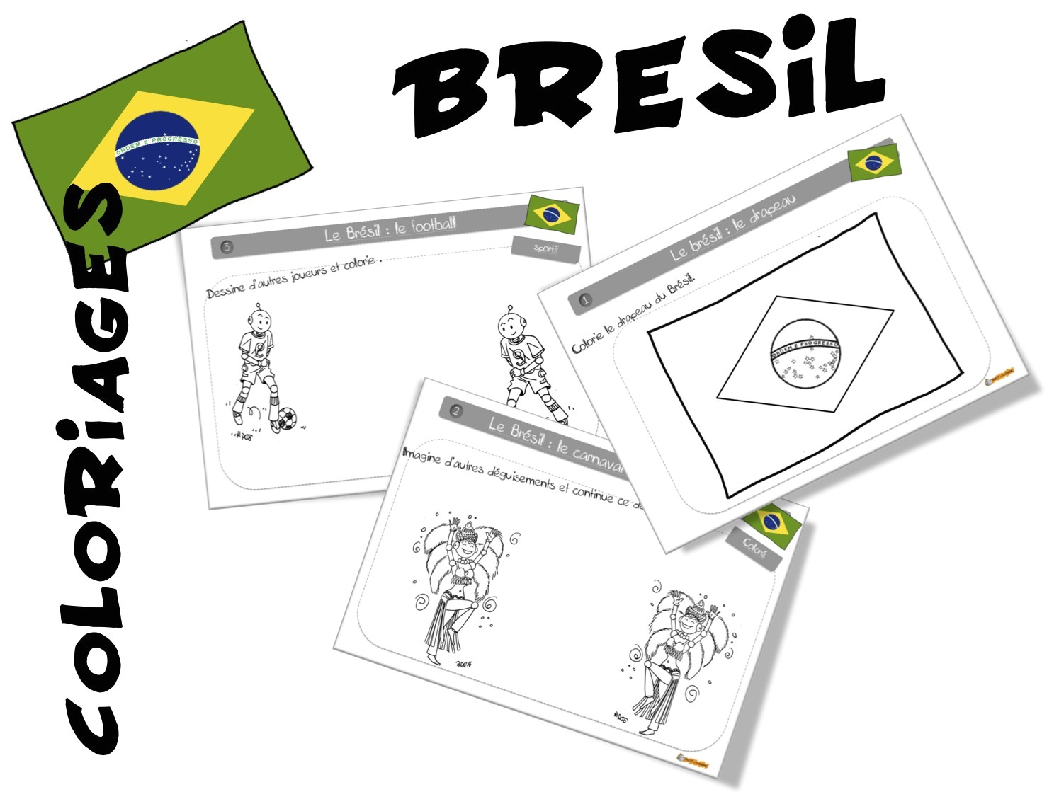 Coloriage Loup Auzou Rentrée Le Brésil Diaporama Et Fiches Ddm … Avec Loup