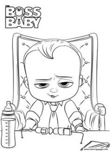 Coloriage Magique Baby Boss Coloring Page Boss Baby Boss Baby 10