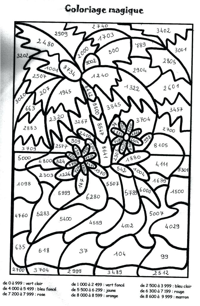 Coloriage Magique Cm2 Maths En Ligne Coloriage Magique Maths Ce1 2 Postolinfo Coloriage Magique Cm2