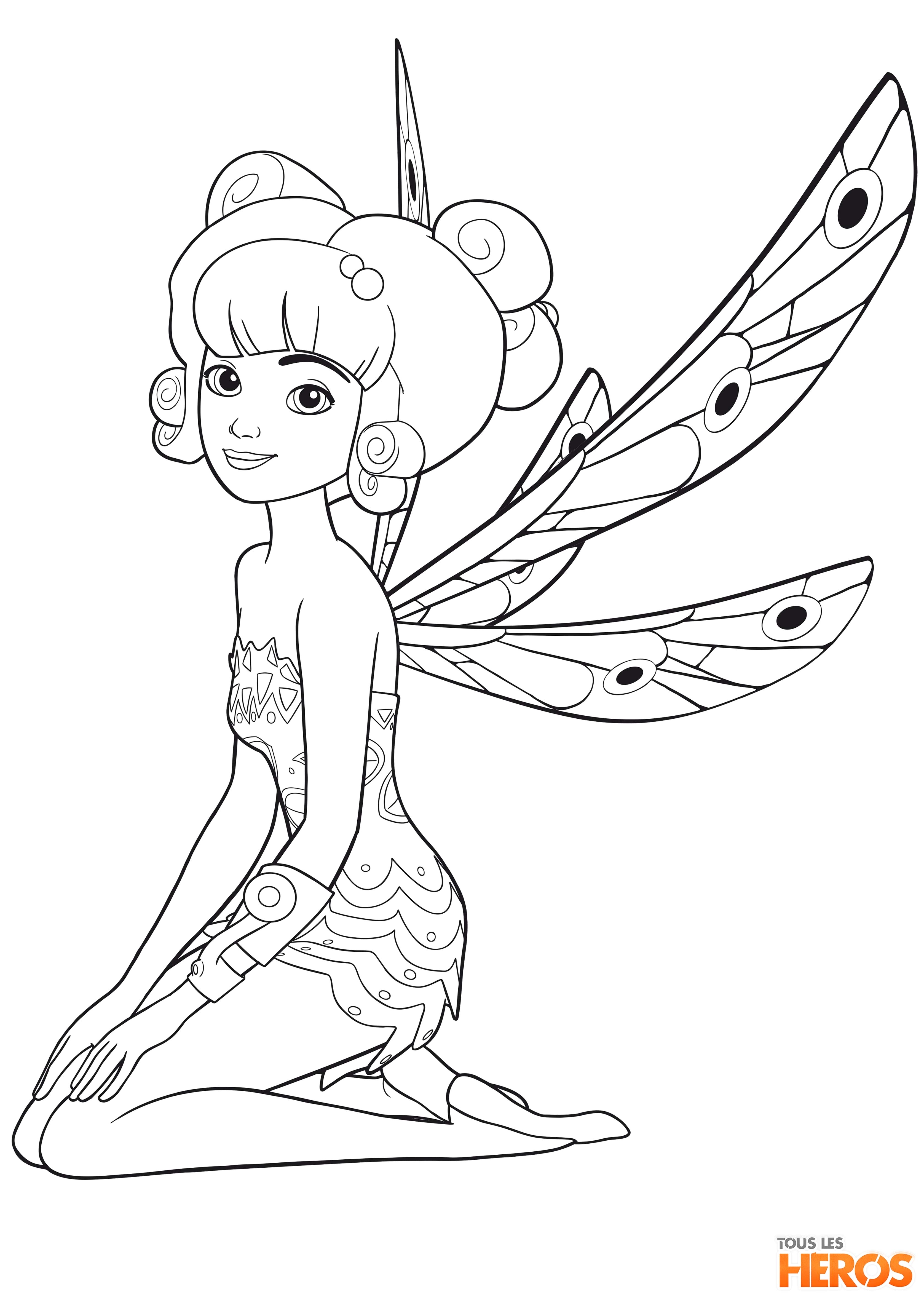 Coloriage Magique De Mia Et Moi Belle Coloriage En Ligne Mia Et Moi