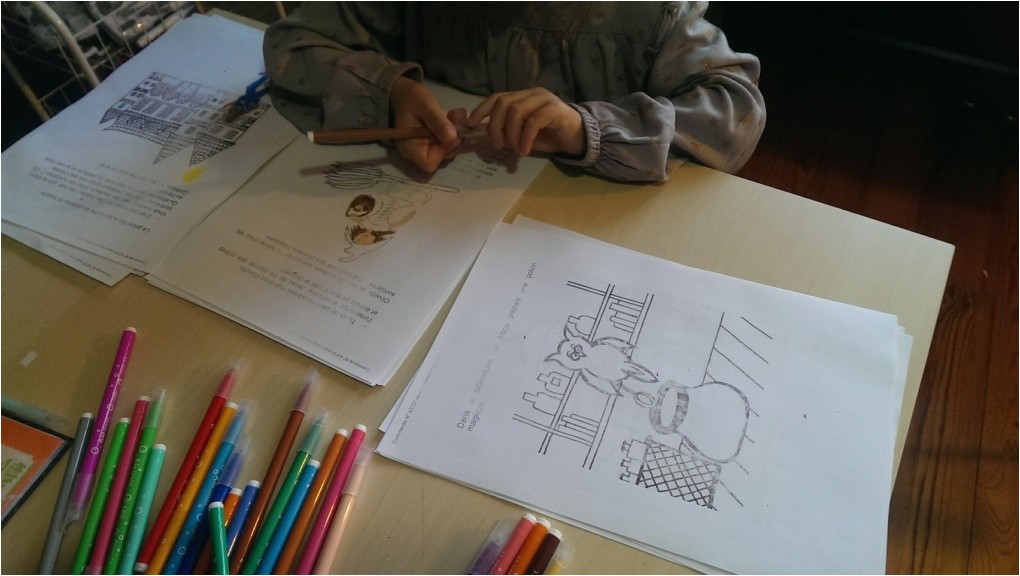 Coloriage Magique Déterminants Cycle 3 Francais Les ateliers De Cathy