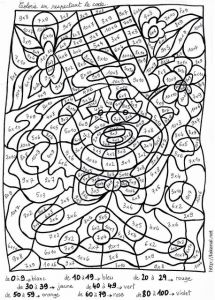 Coloriage Magique Français Cm1 à Imprimer Coloriage Magique A Imprimer Cm1