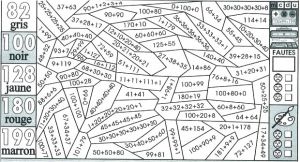Coloriage Magique Maths Cm1 Cm2 Exercice De Math Cm2 A Imprimer élégant Coloriage Magique Ce2