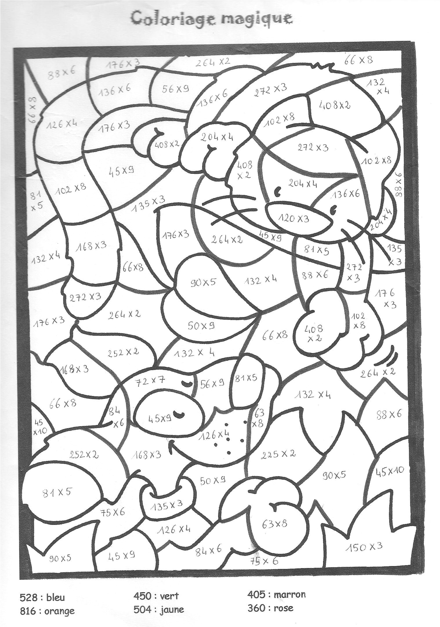 Coloriage Magique Snoopy Coloriage Magique Nombre 100 20 Dessins De Coloriage Magique