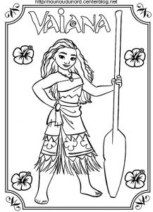 Coloriage Magique Vaiana A Imprimer Vaiana   Colorier Pour Gommettes En Couleur Pinterest