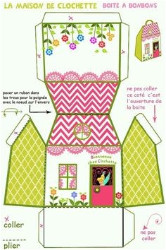 Coloriage Maison Pain D épice Hansel Et Gretel 6 Free Diy Paper Gingerbread Houses Pinterest