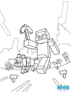 Coloriage Minecraft à Imprimer Gratuit Printable Luigi Coloring Pages for Kids Cool2bkids