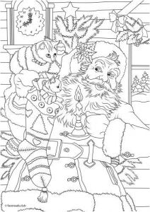 Coloriage Mini Loup à Imprimer 56 Best Coloriage De No L Christmas Coloring Page Images On Pinterest