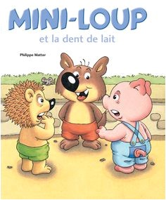 Coloriage Mini Loup Et Sa Petite soeur Mini Loup Adore L Hiver Par Philippe Matter