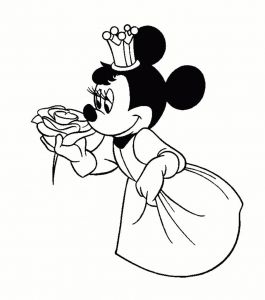 Coloriage Minnie Loup Coloriage Minnie Princesse Postolfo