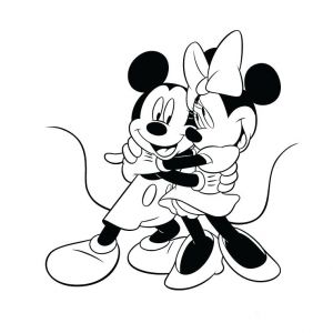 Coloriage Minnie Loup Coloriage Minnie Trendyyy Coloriage Minnie En Ligne Coloriage