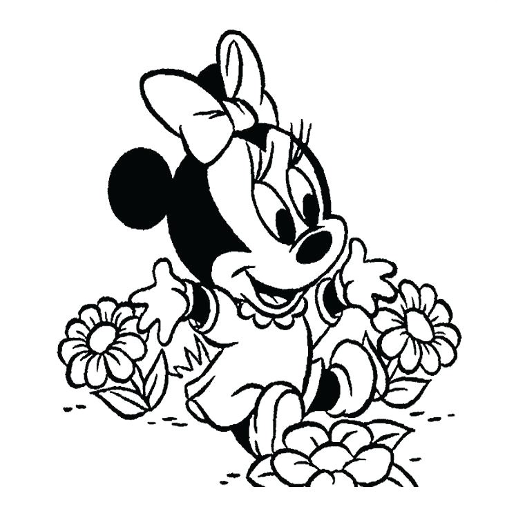 Coloriage Minnie Loup Minnie Baby Coloriage A Acheter Pinterest Coloriage Minnie Baby