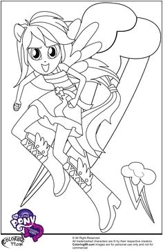 Coloriage My Little Pony Equestria Girl Rainbow Dash Pin by Aaron Tierney On Equestria Girls Pinterest