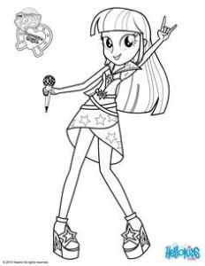 Coloriage My Little Pony Equestria Girl Rainbow Rocks A Imprimer My Little Pony Coloring Book Pages Az Coloring Pages