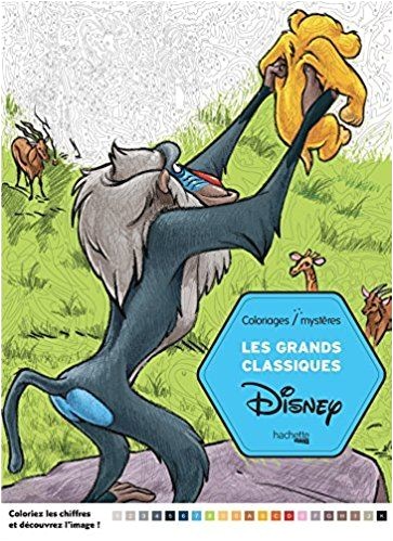 Coloriage Mystere Disney Amazon Les Grands Classiques Disney Coloriages Mysteres Coloring Book