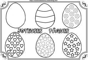 Coloriage Oeufs De Paques à Imprimer Gratuit Nouveau Dessin Colorier Oeuf De Paques – Mademoiselleosaki