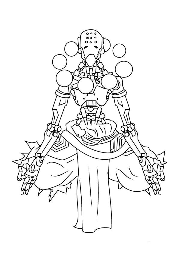 Coloriage Overwatch à Imprimer Colouring Pages Disney