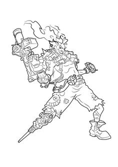 Coloriage Overwatch Bastion 41 Best Coloriage Overwatch Images On Pinterest