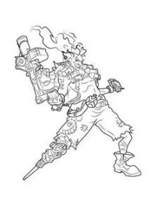 Coloriage Overwatch Chopper 41 Best Coloriage Overwatch Images On Pinterest