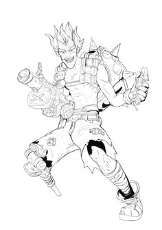 Coloriage Overwatch Chopper 47 Luxury Overwatch Coloring Book Coloriage Overwatch Chopper 47 Luxury Overwatch Coloring Book