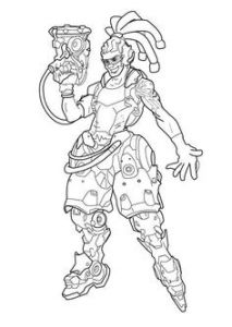 Coloriage Overwatch soldat 76 41 Best Coloriage Overwatch Images On Pinterest