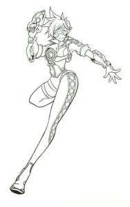 Coloriage Overwatch Tracer 41 Best Coloriage Overwatch Images On Pinterest