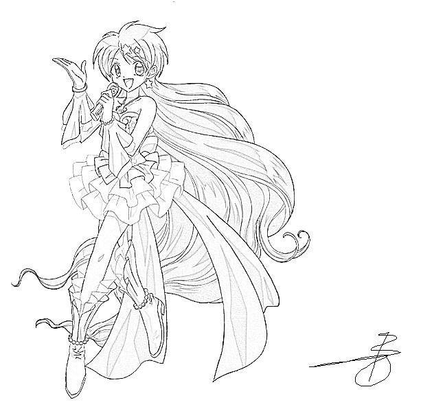 Coloriage Pichi Pichi Pitch Coco Pichi Pichi Pitch Mélo Des Sir¨nes 42 Dessins Animés