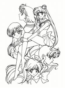 Coloriage Pichi Pichi Pitch En Ligne Coloriage Pichi Pichi Pitch Luchia Et Kaito Free Coloriage En Avec