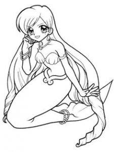 Coloriage Pichi Pichi Pitch Karen 7 Best Mermaid Melody Coloring Sheets Images On Pinterest
