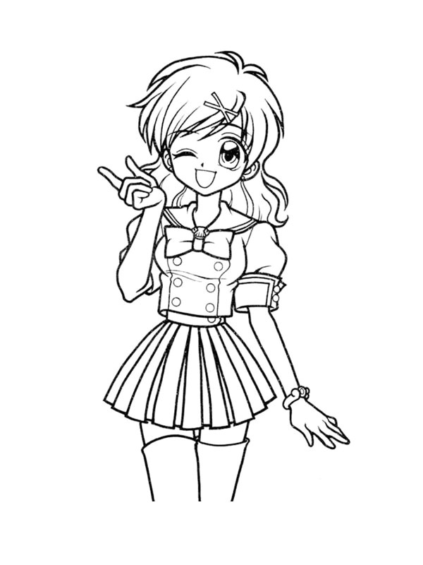 Coloriage Pichi Pichi Pitch Lucie Hanon Hosho â Sekai No Pichi Pichi Pitch â