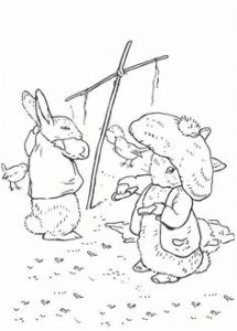 Coloriage Pierre Lapin à Imprimer Peter Rabbit Coloring Page Peter Rabbit