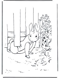 Coloriage Pierre Lapin à Imprimer Peter Rabbit Coloring Page Peter Rabbit