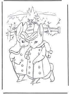 Coloriage Pierre Lapin à Imprimer Peter Rabbit Coloring Page Peter Rabbit