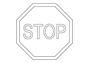 Coloriage Pirouette Cacahuète Imprimer Des Coloriages De Panneaux De La Route Famille Intersection