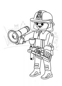 Coloriage Playmobil à Imprimer Gratuit Dessins Gratuits Colorier Coloriage Pompier Imprimer