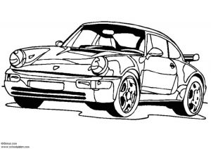 Coloriage Porsche 918 Coloriage Porsche 911 Turbo Img 5443