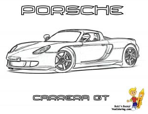 Coloriage Porsche Carrera Gt Fantastic Porsche Panamera Coloring Pages Image Collection