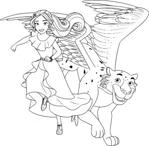 Coloriage Princesse Elena D Avalor Coloriage Elena D Avalor Imprimer Sur Coloriage De