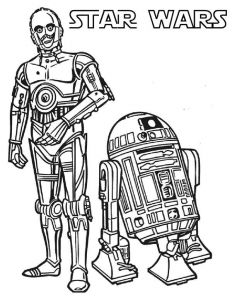 Coloriage R2d2 C3po R2d2 Drawing at Getdrawings