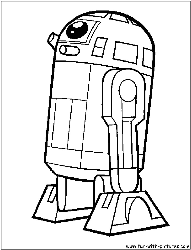 Coloriage R2d2 C3po R2d2 From Starwars Disney World Pinterest